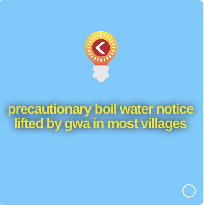 PRECAUTIONARY BOIL WATER NOTICE LIFTED IN SELECT AREAS - KANDIT News Group